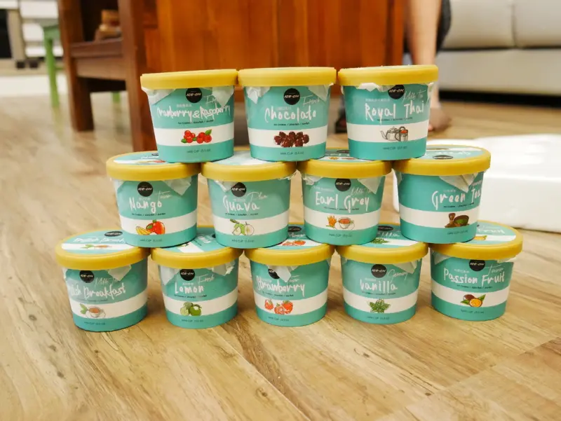 ICE-ON愛饗冰品·大人小孩都愛的純手工冰淇淋·不用出門就能獨享的消暑美食·民生社區冰淇淋