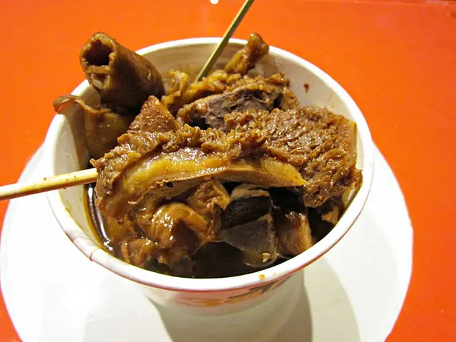 [吃食]士林夜市十三座牛雜~香港道地的庶民美食來台重新開張