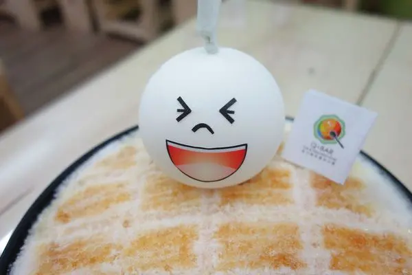 Q.BAR馬卡龍焦糖冰心圓~超Q的饅頭人炸彈奶烙可愛度破表了啦!!