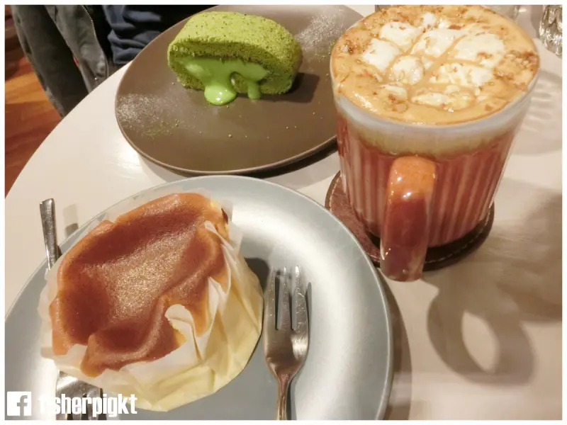 台北冠軍咖啡【The Lobby Of Simple Kaffa | Hotel V】．細味黑啤咖啡及爆漿抹茶捲