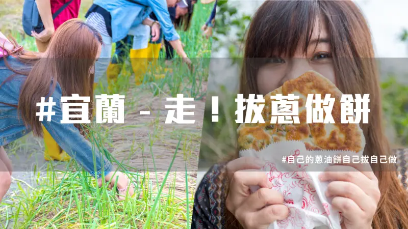 【 宜蘭景點 】DIY蔥油餅自己拔，宜蘭旅遊 當一日農夫！ | 台灣就醬玩
