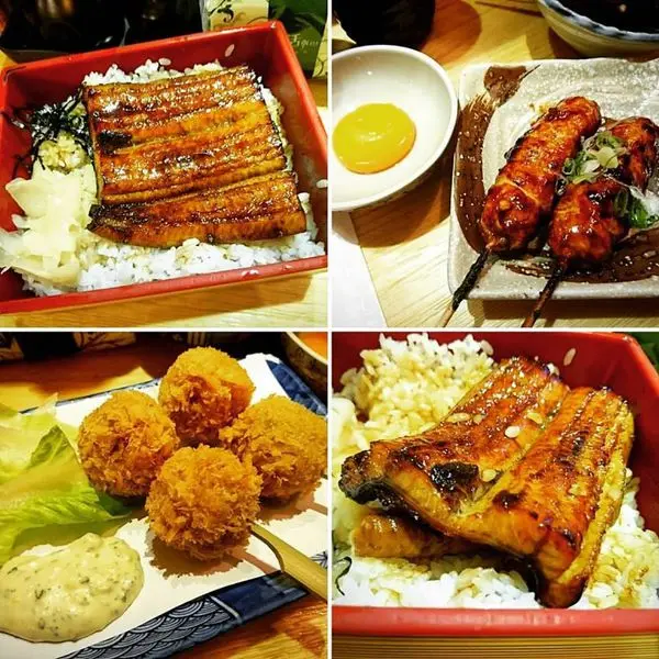 炭火vs鰻魚~老屋美食--鰻丼作