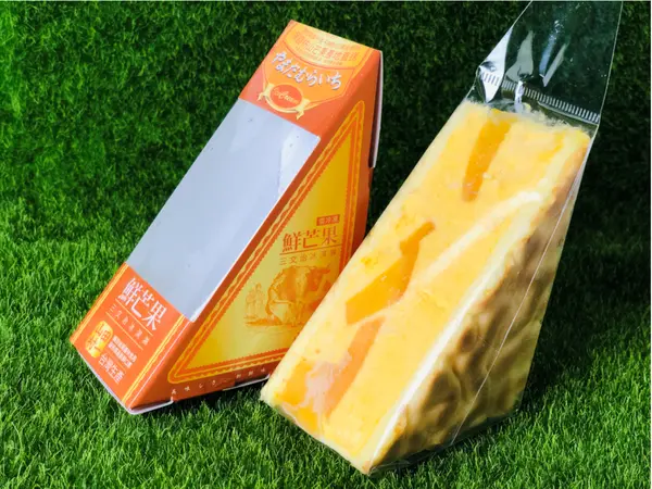 【量販美食】山田村一 ￭ 三文治冰淇淋：鮮芒果口味