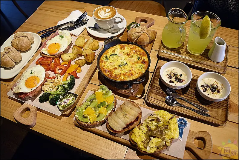 台中早午餐推薦。冰河咖啡。品咖啡嚐美食享受美式風格舒適環境，解放身心靈的好地方(文末讀者優惠到11/30止)