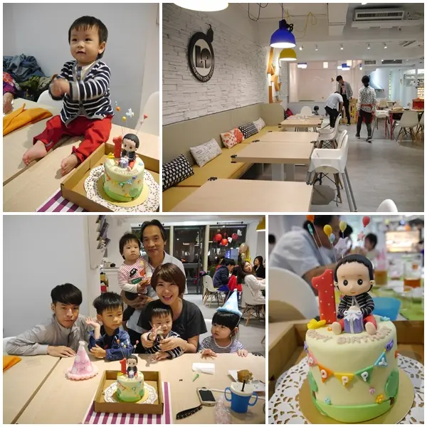 【親子】天母 小零錢親子食坊HLC FAMILY CAFE。波比1Y生日PA 親切舒適的親子空間