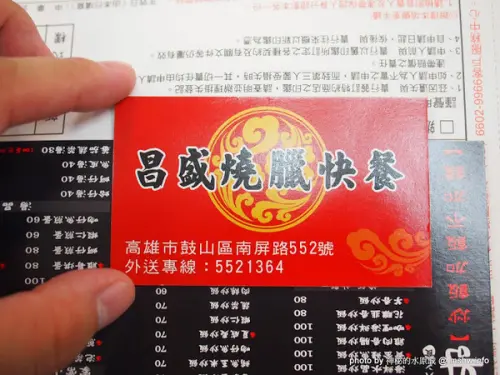 【食記】高雄昌盛燒臘快餐@鼓山瑞豐夜市捷運MRT巨蛋 : 口感酥脆迷人,令人無法忘懷的火肉飯!        
      