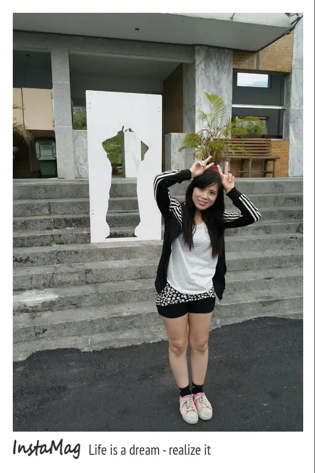 俏皮人形彩繪圖~大富火車站