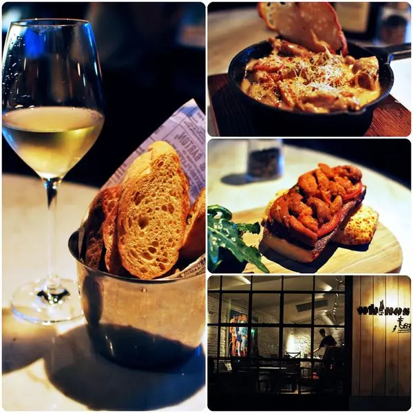 ✖ 台北大安區 ✖ 馬糞海膽烤吐司吸睛的特色小酒館－－Whinos, too