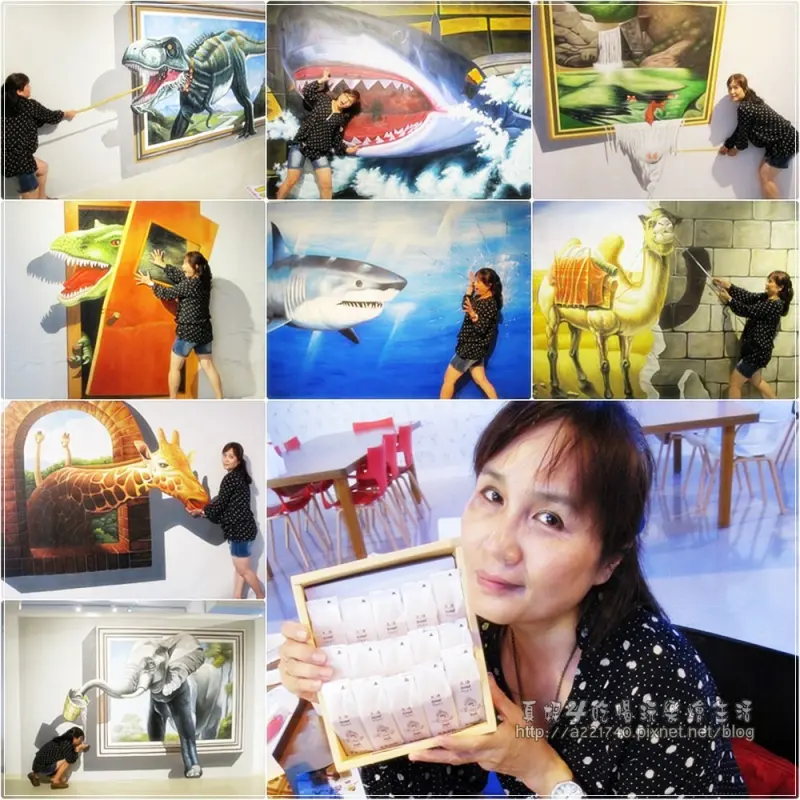 捷運景點-三和國中站 捷運輕鬆半日遊，天得土鳳梨酥工廠大口吃用力玩參觀玩拍3D立體奇幻體驗館