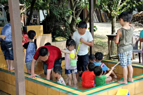 【松湖休閒親子莊園】湖畔親子小園區