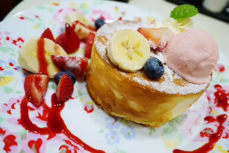 【台北】東區 Mees Café 質感日式庭園西洋風咖啡廳‧舒芙蕾歐姆蛋焗飯‧非常莓熱蛋糕♥♥♥