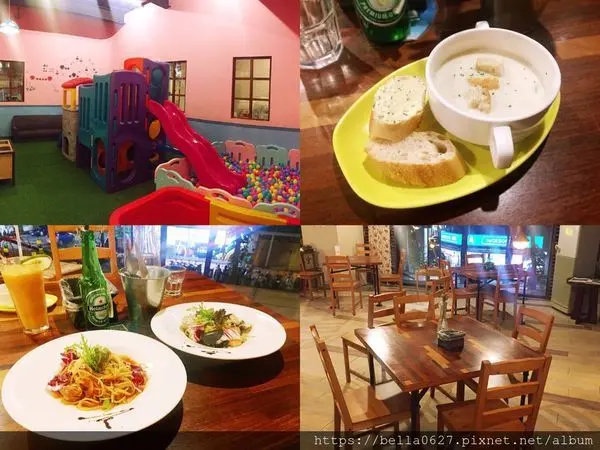 【高雄-瑪莉桃桃】高雄親子餐廳推薦//兒童遊戲室還有桌遊，一邊吃飯一邊逗小孩~