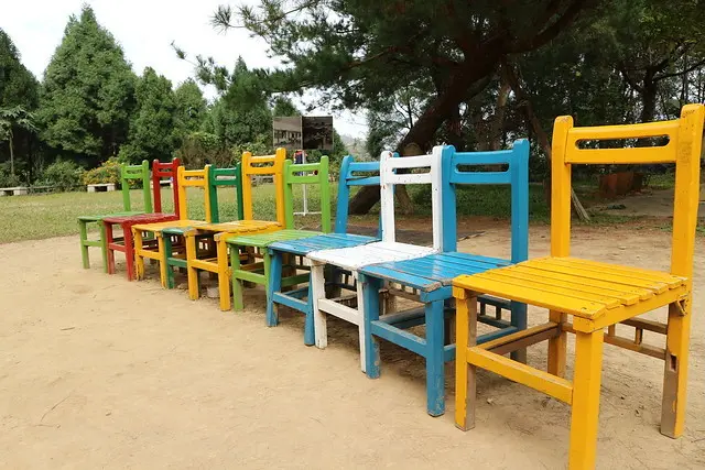 。新竹食記。大山北月。廢棄的豐鄉國小成了大山背的景觀餐廳