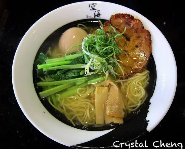 【台中美食推薦】空海拉麵 日本連鎖拉麵店台中展店 清爽柚香拉麵夏天好開胃推薦(日式料理)