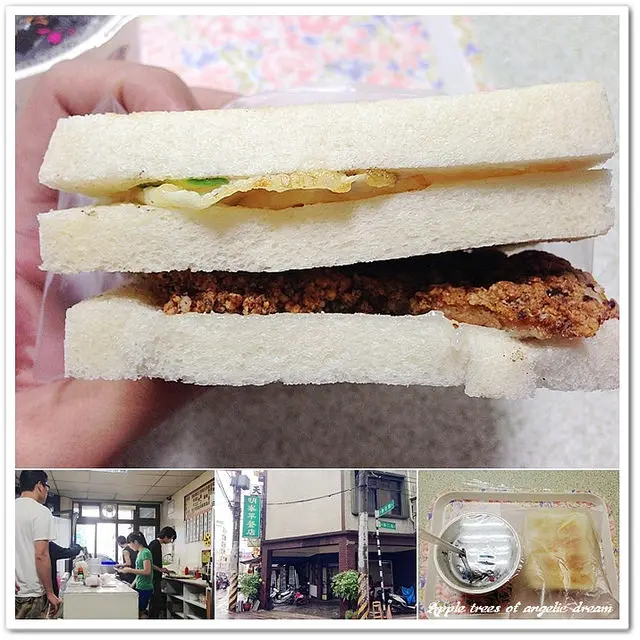 【桃園早餐】明峯早餐店(明峰早餐店)．在地人激推炸豬排三明治