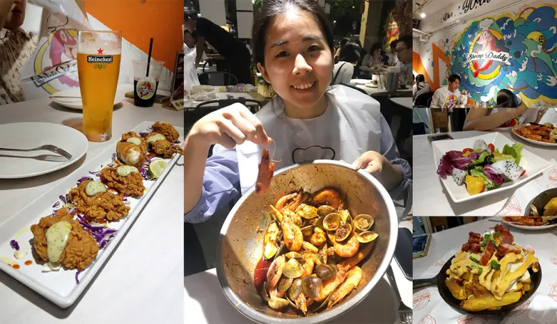 【台北美食】The Shrimp Daddy 蝦老爹 澎派海鮮豪邁吃法 捷運國父紀念館