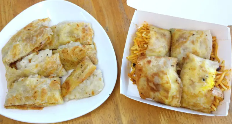 【新竹東區】薯霸早餐☞酥脆蛋餅又一發!除了必點的薯泥蛋餅外，還有這裡才吃得到的｢鐵板麵蛋餅」!