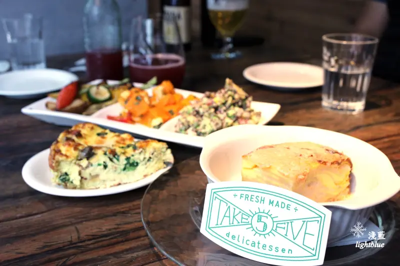 [ 青田街美食 ] 淺藍 × TAKE FIVE五方食藏～想吃多少自己決定！內用野餐都適宜的熟食餐廳