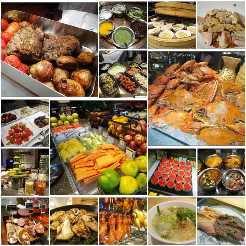 【台北信義區】♥凱菲屋Cafe♥台北君悅酒店Grand Hyatt Taipei/多達160種美味料理吃到飽．台北吃到飽餐廳．捷運101/世貿站美食推薦