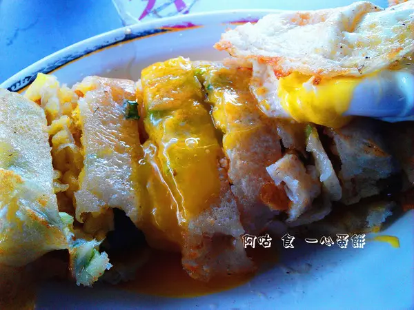 【臺中Ω北區】一心蛋餅，在地排隊銅板價古早味早餐，CP值的確不低