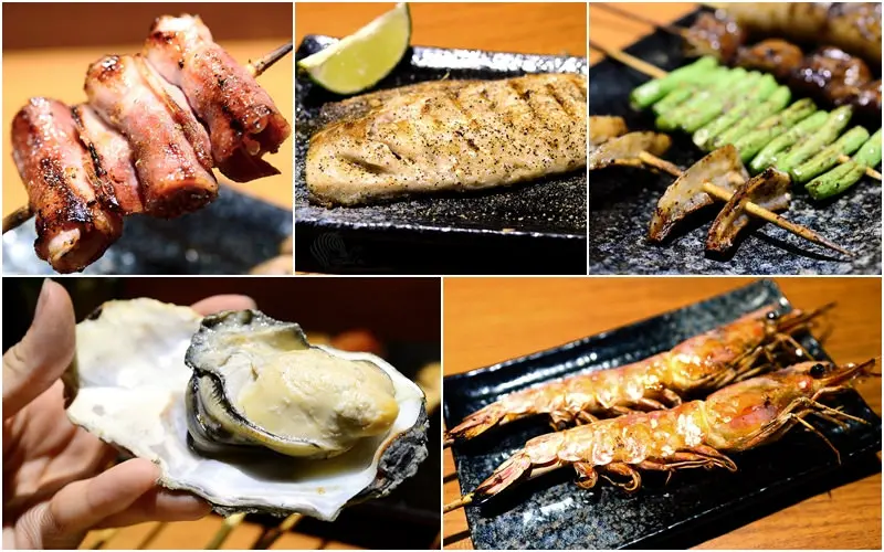 【美食】台北。中山區《柒串燒屋》超高CP 平價銅板美味燒烤推薦 (可內用 外帶) 晚餐 消夜 小酌 下酒 聚會