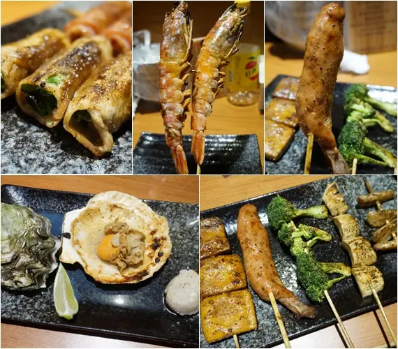 【台北中山】柒串燒屋－平價銅板串燒美食，深夜食堂、消夜的好去處，最便宜只要15元，還可以外帶喔！(文末免費請你吃、邀約)