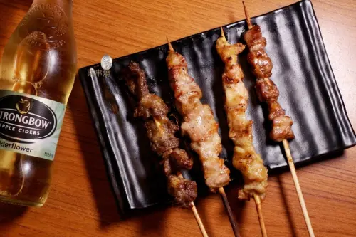 【善導寺】柒串燒屋- 大口吃肉｜宵夜、聚餐（長安店）