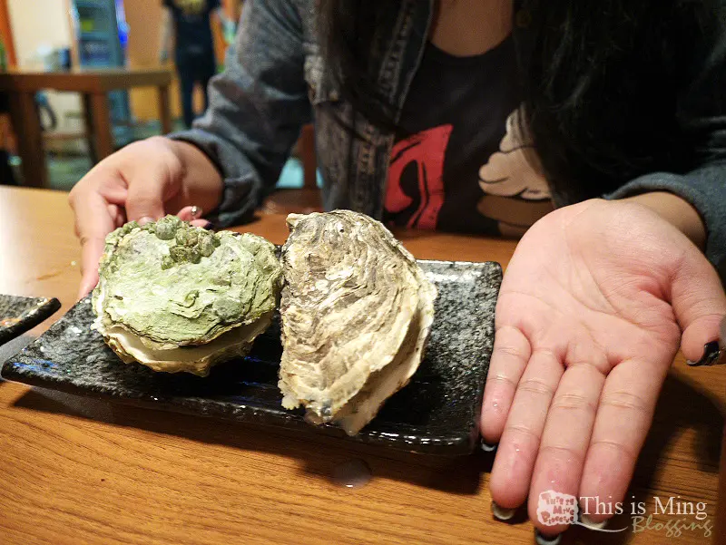 【台北中山│食記】柒‧串燒屋～巴掌大的烤生蠔！