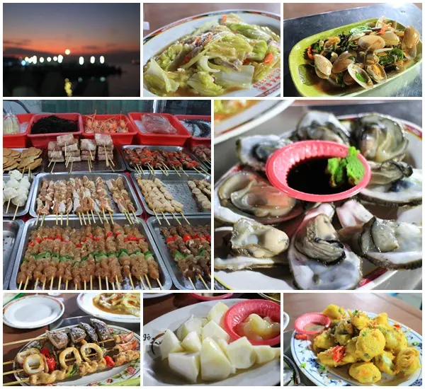 『屏東。東港一吃船海鮮碳烤』～看夜景吃海鮮碳烤