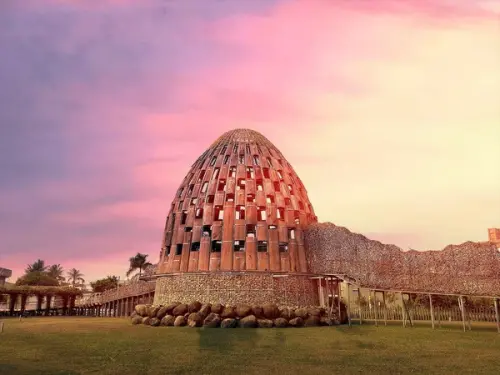 【嘉義市景點】嘉義著名地標~森林之歌，打造巨型美觀兼具環保的特殊建築        
      