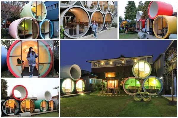 【彰化花壇景點】別有洞天~彩色水管屋包廂，文青美拍必朝聖，情侶浪漫求婚約會特色熱門景點        
      