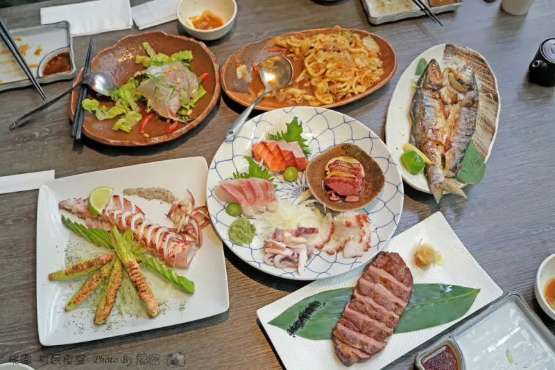 【桃園美食】桃園藝文特區餐廳推薦 村民食堂山越壽司 日本料理  家庭聚餐/包廂