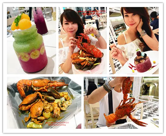 ◎【 台北(ATT 4 FUN)－冰果甜心 Bingirl】"父親節&情人節推薦餐廳"~豪華手抓海鮮桶之..波士頓龍蝦..也太大隻了吧！