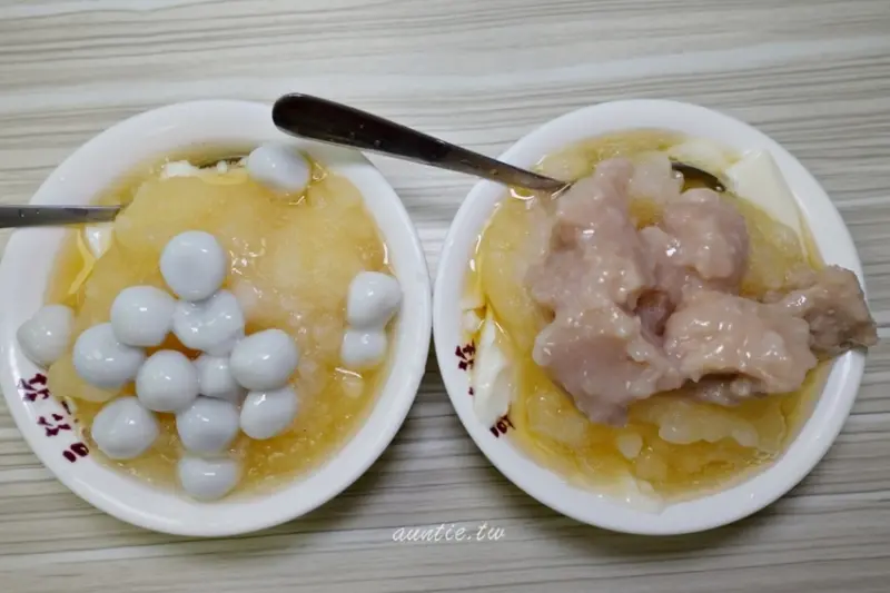 【台北】豆花莊 55年老店 黑心白玉芋頭豆花 寧夏夜市甜品推薦 - 水晶安蹄 不務正業過生活