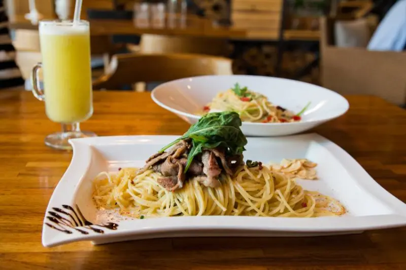 【食-新竹竹北】陽光露露SunnyLuLu義式料理★會滴油的義大利麵(內含有影片)☆吻仔魚義大利麵