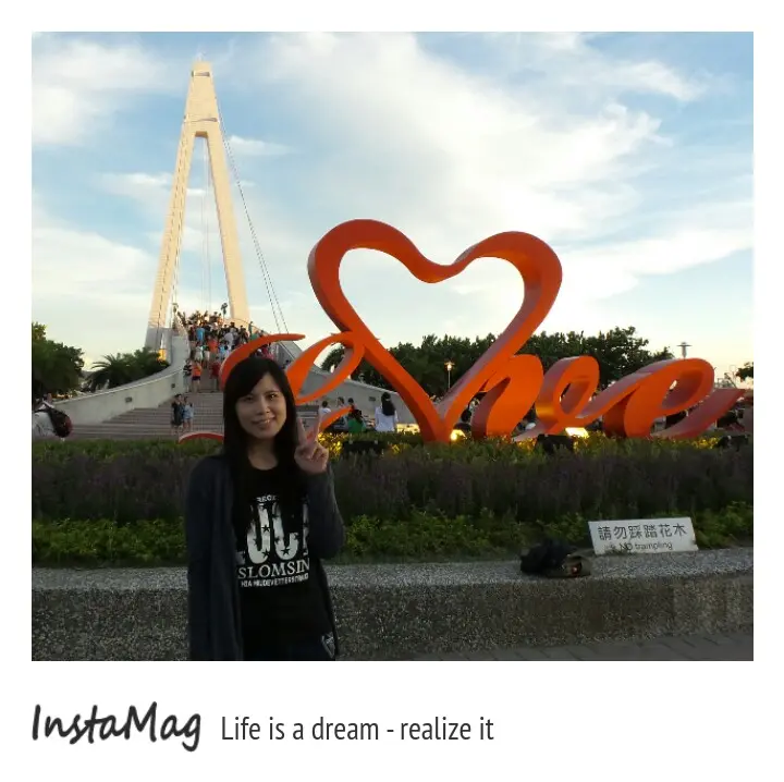 情人橋LOVE造景~淡水漁人碼頭