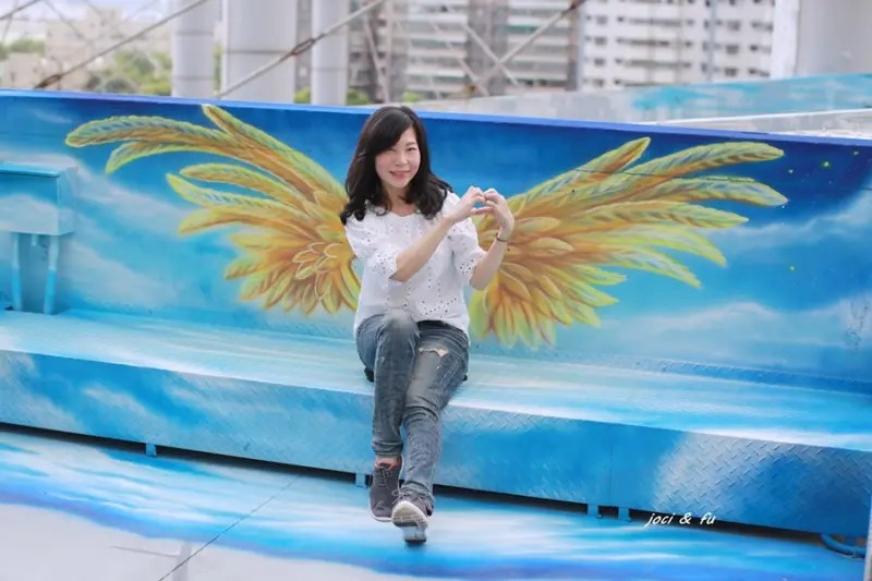 時尚舒適賞阿勃勒 踩時空之城3D彩繪  HANNFORT ZERO GRAVITY 編織牛津鞋  春夏必備款