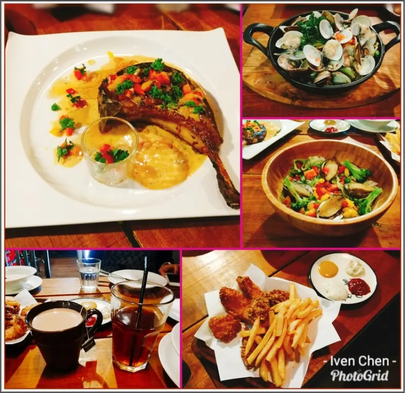 下班後享受台北第一名的戰斧豬排、戰斧牛排套餐\親切溫馨質感的雅致餐廳\貓途鷹網站台北美食排名第一的『胖東西廚房 Osteria by Vincent』