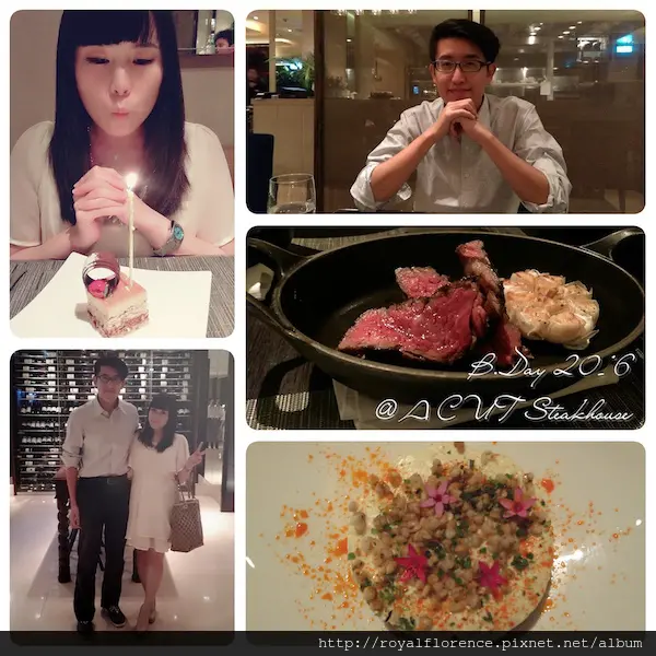 [食記] 台北中山區 國賓大飯店 A CUT Steakhouse 牛排館 [菜單] 頂級牛排 壽星慶生