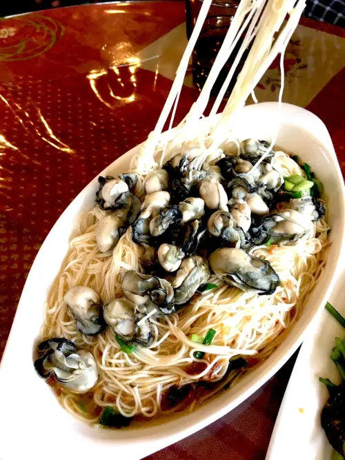 [台南] 椰庭景觀餐廳 鮮蚵滿溢麵線