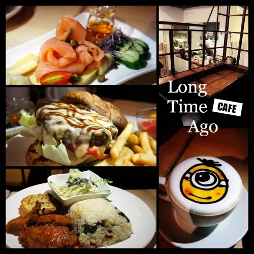 食記 ☞ 台北市/大安區 ▍Longtimeago cafe 花屋很久 ▍可愛的咖啡拉花~ 讓人眼睛為之一亮の輕食咖啡館~❤