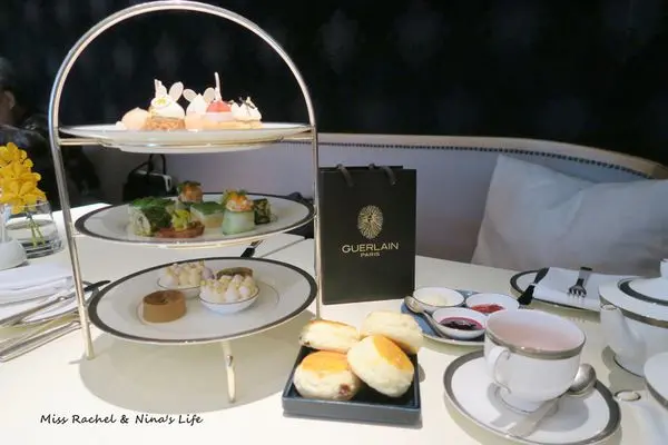 【台北下午茶】東方文華酒店 青隅x嬌蘭Guerlain 聯名我的香氛印記下午茶饗宴 甜點精緻又好吃推薦!