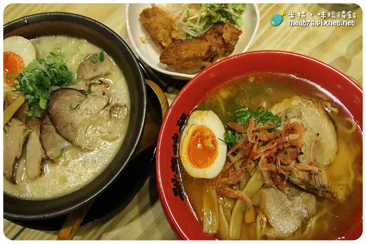 【台北內湖。拉麵】武藤拉麵｜炸雞塊比拉麵更吸引人 @ 米特，味玩待敘