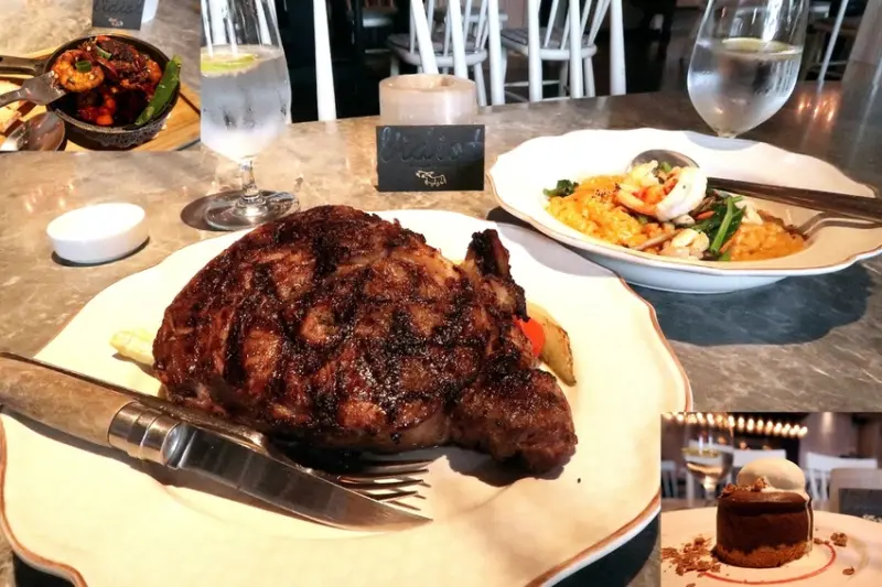 LIDIOT RESTAURANT 驢子餐廳 厚切肋眼牛排 波士頓龍蝦燉飯 手工甜點優閒好拍推薦~