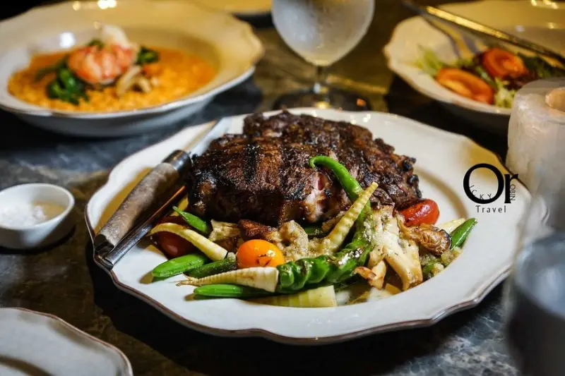 台北牛排推薦｜情人節餐廳首選 L’IDIOT驢子餐廳、西班牙國寶級烤箱與威士忌木香完美結合，商業午餐、雙人分享餐，價位意外平實。 - 歐奇羅賓的攝影漫步