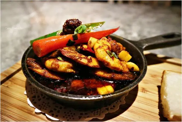 [台北中山]L’IDIOT RESTAURANT 驢子餐廳|西班牙蒜味辣蝦、驢子特製香料厚切肋眼牛排20oz、波士頓龍蝦燉飯(近捷運雙連站-華泰王子大飯店1樓)