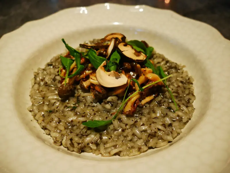 【Angelas日嚐】香氣迷人的松露醬野菇燉飯與究極美味的提拉米蘇，價格實在的商業午餐，捷運雙連站美食推薦【華泰王子大飯店-LIDIOT驢子餐廳】