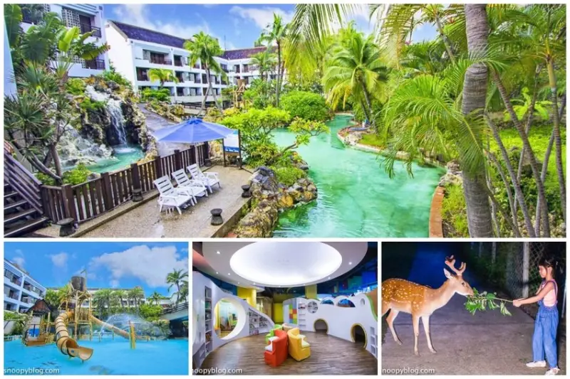 【墾丁飯店推薦】墾丁親子飯店｜悠活渡假村YOHO Beach Resort～豐富水陸設施、自然醒早餐，阿信巧克力農場巧克力生態DIY、夜探梅花鹿