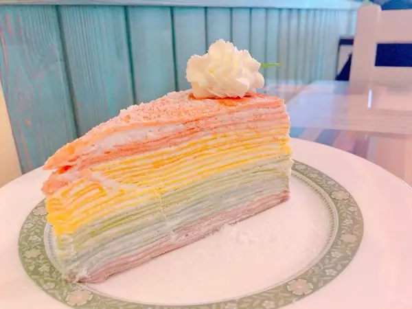 捷運芝山站✿Amins Creperie 巴黎薄餅✿歐風彩虹千層~ 超唯美引爆少女心!