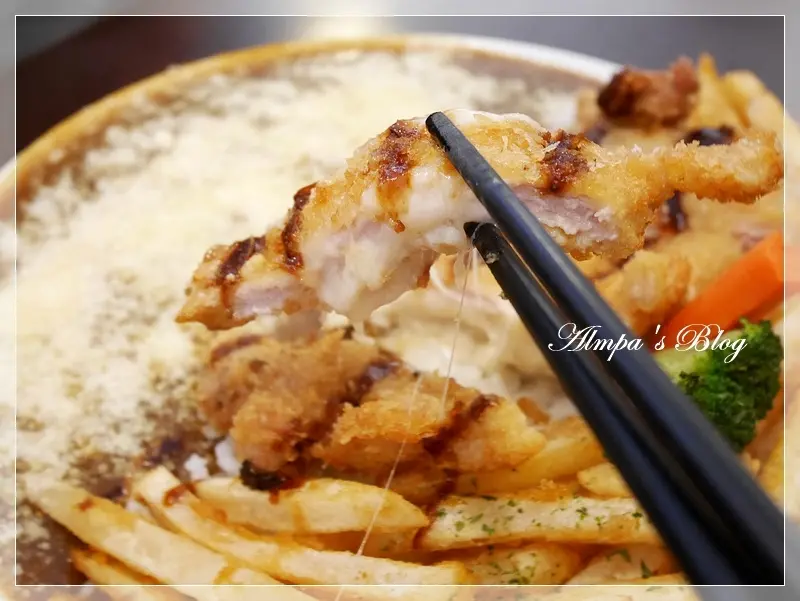 💪換誰來挑戰-泥火山起司豬排咖哩飯 麴町食堂-兒玉傳統家庭料理